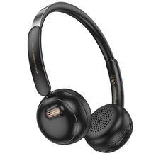 Заредете изображение във визуализатора на галерията – HOCO wire headphones bluetooth W62 black

