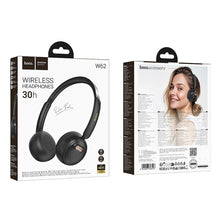 Заредете изображение във визуализатора на галерията – HOCO wire headphones bluetooth W62 black
