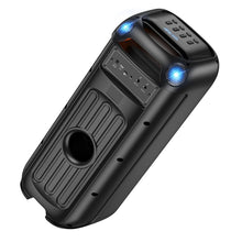 Заредете изображение във визуализатора на галерията – HOCO speaker bluetooth + 2 x wireless microphones HA13 Pro black
