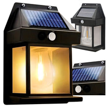 Заредете изображение във визуализатора на галерията – Solar LED garden lamp facade RC-K-1536 black
