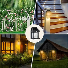 Заредете изображение във визуализатора на галерията – Solar LED garden lamp facade RC-K-1536 black
