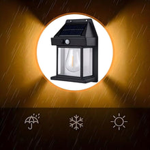 Заредете изображение във визуализатора на галерията – Solar LED garden lamp facade RC-K-1536 black
