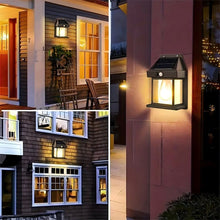 Заредете изображение във визуализатора на галерията – Solar LED garden lamp facade RC-K-1536 black

