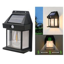 Заредете изображение във визуализатора на галерията – Solar LED garden lamp facade RC-K-1536 black
