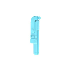 Selfie stick with wireless remote control tripod R1S blue