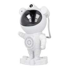 Заредете изображение във визуализатора на галерията – Astronaut star projector with bluetooth speaker X2501 white
