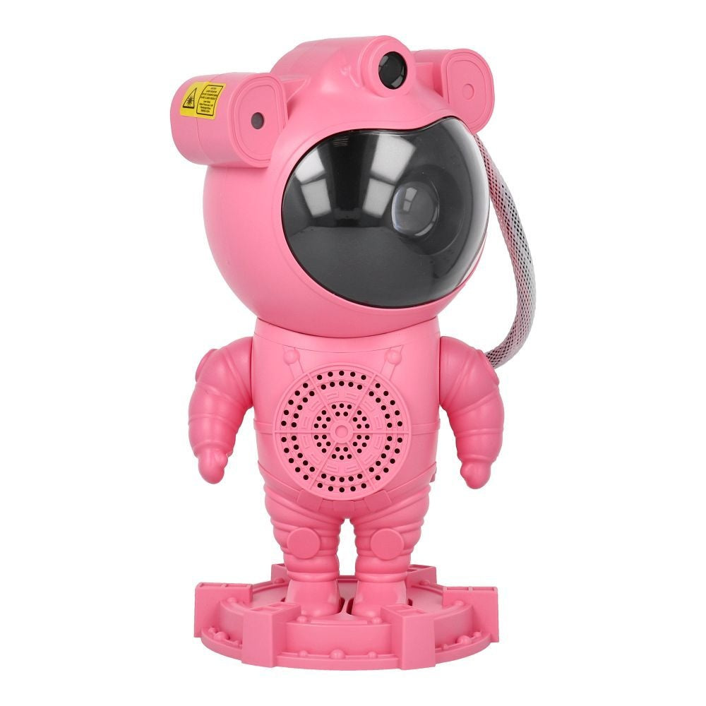 Astronaut star projector with bluetooth speaker X2502 pink