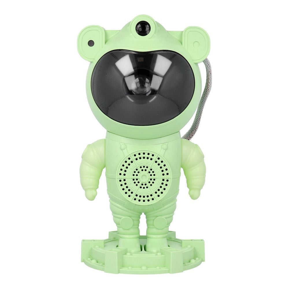 Astronaut star projector with bluetooth speaker X2502 green