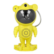 Заредете изображение във визуализатора на галерията – Astronaut star projector with yellowtooth speaker X2504 yellow
