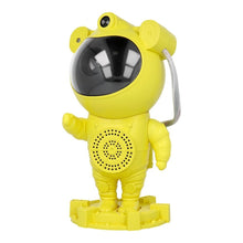 Заредете изображение във визуализатора на галерията – Astronaut star projector with yellowtooth speaker X2504 yellow
