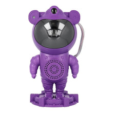 Заредете изображение във визуализатора на галерията – Astronaut star projector with purpletooth speaker X2504 purple
