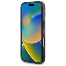 Заредете изображение във визуализатора на галерията – Гръб BMW за IPHONE 16 BMHCP16S23HTRAK (Motorsport IML Random Stripes) черен
