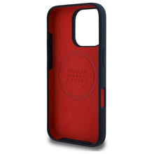 Заредете изображение във визуализатора на галерията – REDBULL case for IPHONE 16 Pro compatible with MagSafe RBHMP16L24SIILVR (Silicone red Ring) navy
