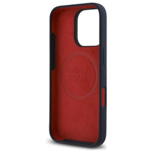 Заредете изображение във визуализатора на галерията – Гръб RED BULL за IPHONE 16 Pro compatible with MagSafe RBHMP16L24SIOLRV (Silicone Oversize Vertical Logo) тъмно син
