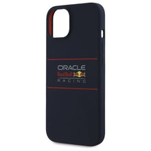 Заредете изображение във визуализатора на галерията – REDBULL case for IPHONE 14 compatible for MagSafe RBHMP14S24SIHSRV (Silicone Horizontal Centered Logo) navy
