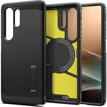 Заредете изображение във визуализатора на галерията – Гръб SPIGEN TOUGH ARMOR (MagSafe) SAMSUNG S25 Ultra черен
