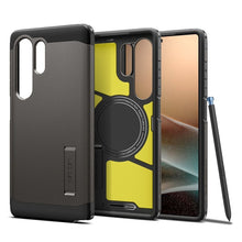 Заредете изображение във визуализатора на галерията – Гръб SPIGEN TOUGH ARMOR (MagSafe) SAMSUNG S25 Ultra gunmetal
