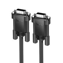 Заредете изображение във визуализатора на галерията – Кабел Hoco VGA (male) to VGA (male) HD 1080p US11 2 m черен
