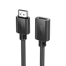 Заредете изображение във визуализатора на галерията – Кабел Hoco HDMI (male) to HDMI (female) 4K/60Hz US13 2 m черен
