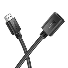 Заредете изображение във визуализатора на галерията – Кабел Hoco HDMI (male) to HDMI (female) 4K/60Hz US13 2 m черен

