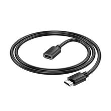 Заредете изображение във визуализатора на галерията – Кабел Hoco HDMI (male) to HDMI (female) 4K/60Hz US13 1 m черен
