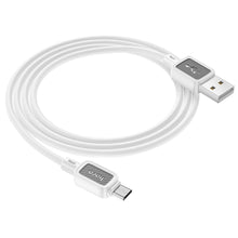 Заредете изображение във визуализатора на галерията – HOCO cable USB A to Micro USB 2,4A X108 1 m white
