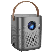 Заредете изображение във визуализатора на галерията – HOCO projector with Android software Wi-Fi Bluetooth 720P DT4 gray
