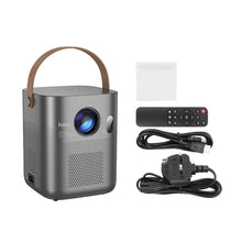 Заредете изображение във визуализатора на галерията – HOCO projector with Android software Wi-Fi Bluetooth 720P DT4 gray
