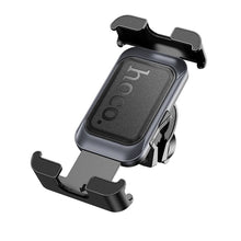 Заредете изображение във визуализатора на галерията – HOCO bike / motorcycle clamp holder for handlebar H82 black metal gray

