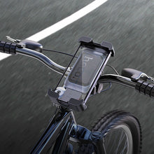 Заредете изображение във визуализатора на галерията – HOCO bike / motorcycle clamp holder for handlebar H82 black metal gray
