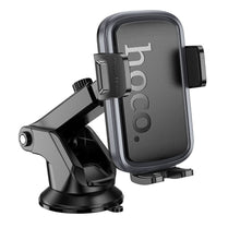 Заредете изображение във визуализатора на галерията – HOCO car holder for dashboard H79 black metal gray
