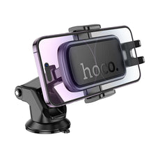 Заредете изображение във визуализатора на галерията – HOCO car holder for dashboard H79 black metal gray
