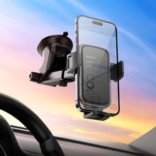 Заредете изображение във визуализатора на галерията – HOCO car holder for dashboard H79 black metal gray
