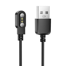 Заредете изображение във визуализатора на галерията – HOCO smartwatch charging cable Y26 / Y27 0,6 m black
