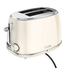 Заредете изображение във визуализатора на галерията – HOCO Retro toaster 850W HE50 milky white
