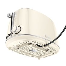 Заредете изображение във визуализатора на галерията – HOCO Retro toaster 850W HE50 milky white
