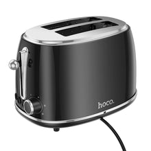 Заредете изображение във визуализатора на галерията – HOCO Retro toaster 850W HE50 black
