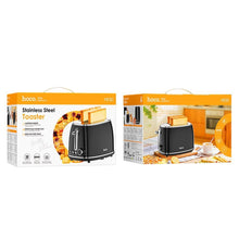 Заредете изображение във визуализатора на галерията – HOCO Retro toaster 850W HE50 black
