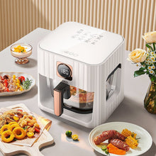 Заредете изображение във визуализатора на галерията – HOCO Air Fryer with touch screen 4,5L 1100W HE22 white
