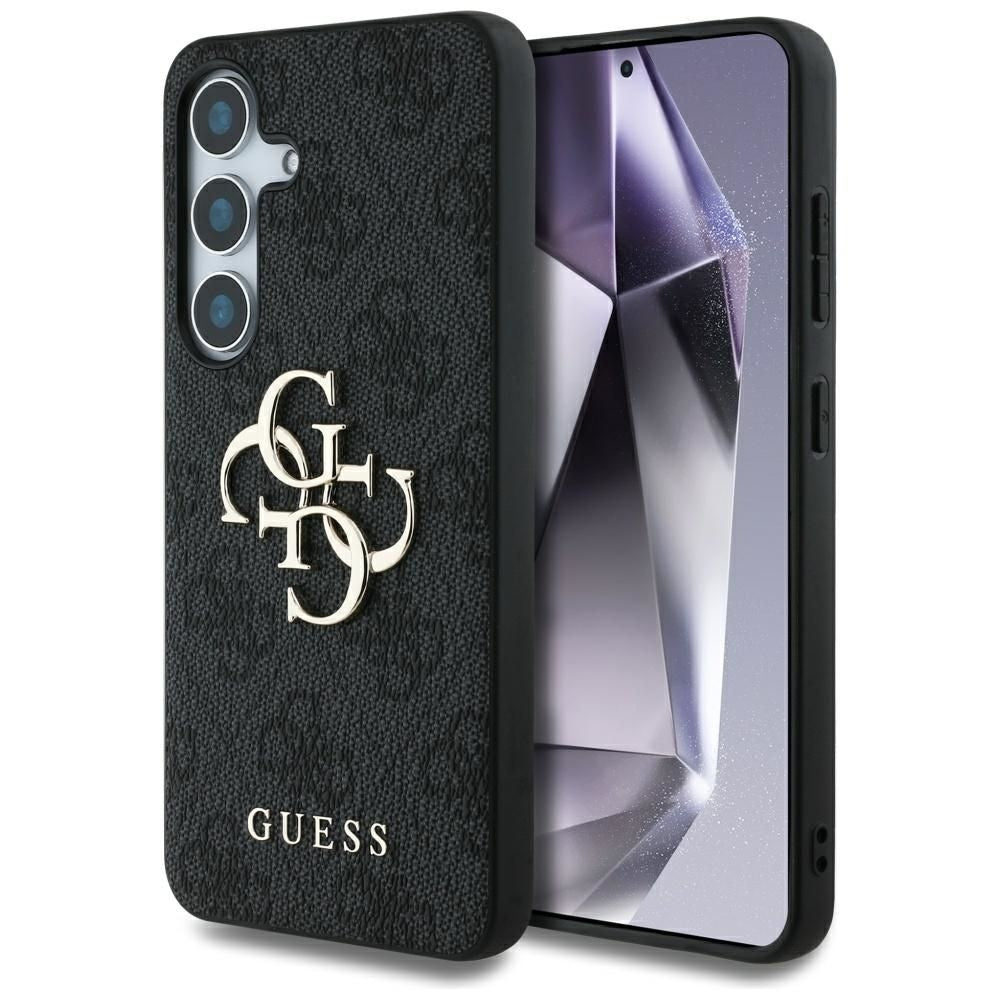 GUESS case for SAMSUNG S25 GUHCS25S4GMGGR (4G PU Big Logo) black