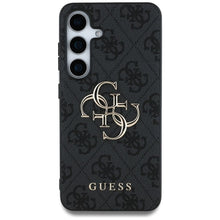 Заредете изображение във визуализатора на галерията – GUESS case for SAMSUNG S25 GUHCS25S4GMGGR (4G PU Big Logo) black
