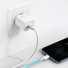 Заредете изображение във визуализатора на галерията – Baseus Super Si 1C fast wall charger USB Type C 20 W Power Delivery white (CCSUP-B02)
