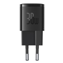 Заредете изображение във визуализатора на галерията – BASEUS wall charger Type C PD 30W GaN Cube Pro black
