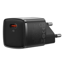 Заредете изображение във визуализатора на галерията – BASEUS wall charger Type C PD 30W GaN Cube Pro black
