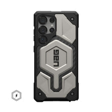 Заредете изображение във визуализатора на галерията – UAG Urban Armor Gear case MONARCH PRO with built-in magnet for SAMSUNG S25 Ultra 5G titanium
