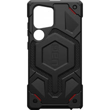 Заредете изображение във визуализатора на галерията – UAG Urban Armor Gear case MONARCH PRO with built-in magnet for SAMSUNG S25 Ultra 5G kevlar black

