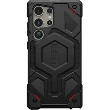 Заредете изображение във визуализатора на галерията – UAG Urban Armor Gear case MONARCH PRO with built-in magnet for SAMSUNG S25 Ultra 5G kevlar black
