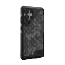 Заредете изображение във визуализатора на галерията – UAG Urban Armor Gear case METROPOLIS LT MAGNET with built-in magnet for SAMSUNG S25 Ultra 5G kevlar black
