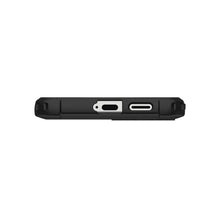 Заредете изображение във визуализатора на галерията – UAG Urban Armor Gear case METROPOLIS LT MAGNET with built-in magnet for SAMSUNG S25 Plus 5G kevlar black
