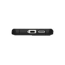 Заредете изображение във визуализатора на галерията – UAG Urban Armor Gear case METROPOLIS LT MAGNET with built-in magnet for SAMSUNG S25 5G kevlar black
